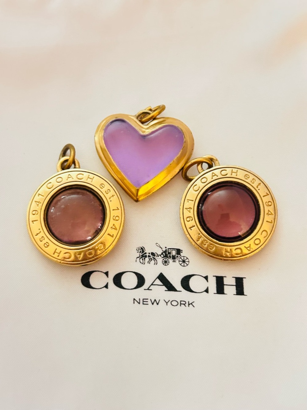 Coach Y2K 1941 Charms/ bracelet/ Necklace/ Keychain/ Bag Charm - Picture 12 of 15